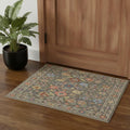 Homeroots Oriental Traditional Rectangle Area Rug
