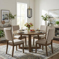 Homeroots Reece 4 Light Aged Brass Island Pendant 6.25 X 15.00 X 42.75