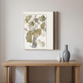 Homeroots Set Of Two Gingko Accent Silver Framed Wall Art