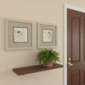 Homeroots Set Of Two Heavenly Spring Distressed White Framed Wall Art