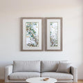 Homeroots Set Of Two Leaves Of Tree Brown Framed Wall Art