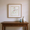 Homeroots Set Of Two Soft Lace Gold Framed Wall Art