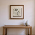Homeroots Set Of Two Sumi E Silhouette I Silver Framed Wall Art