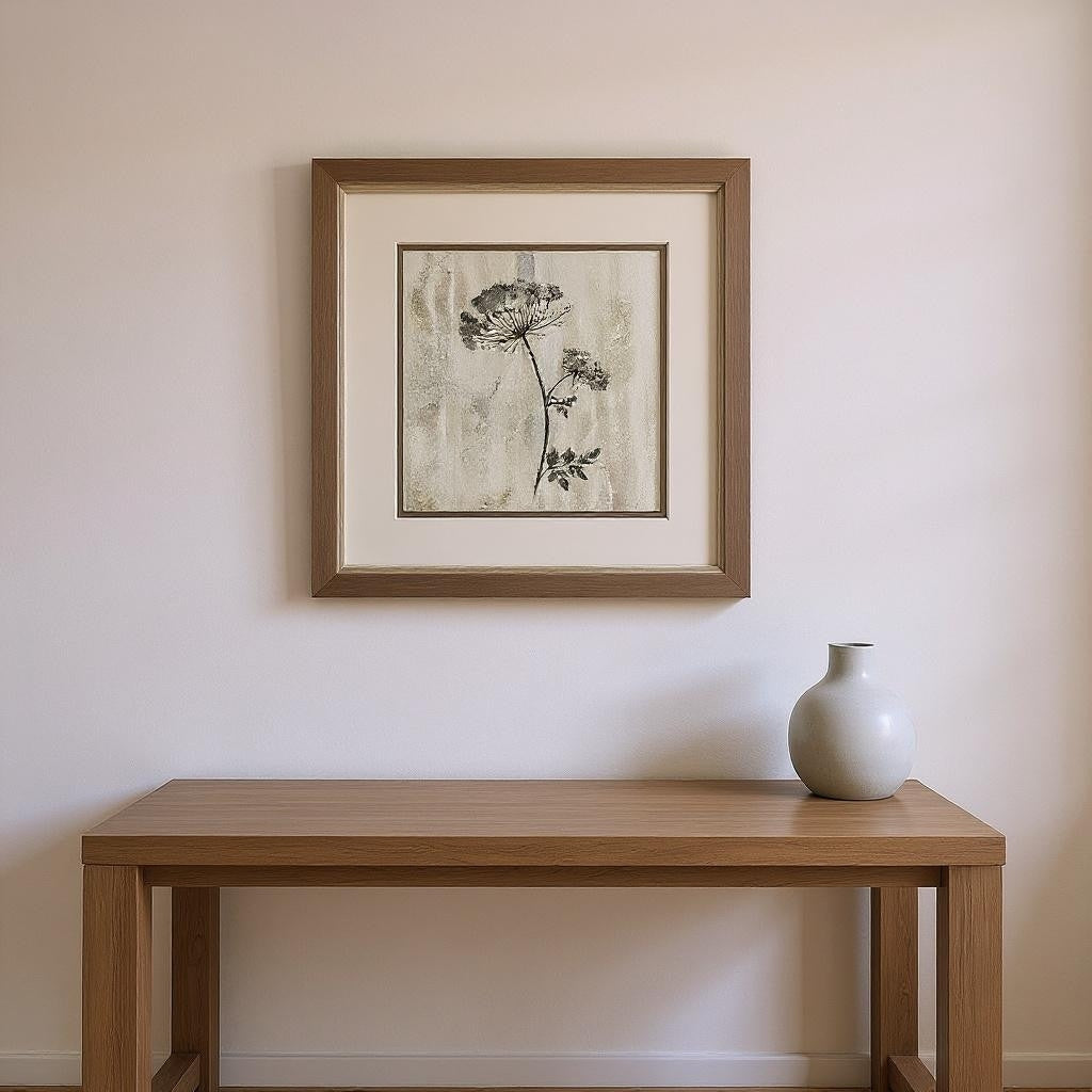 Homeroots Set Of Two Sumi E Silhouette I Silver Framed Wall Art
