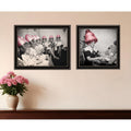 Homeroots Set Of Two The Salon Black Framed Print Wall Art