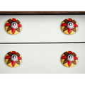 1.5 X 1.5 X 1.5 Ceramic Metal Multicolor 8 Pack Knob 1.5 X 1.5 X 1.5