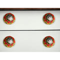 1.5 X 1.5 X 1.5 Ceramic Metal Multicolor 8 Pack Knob 1.5 X 1.5 X 1.5