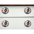 1.5 X 1.5 X 1.5 Ceramic Metal Multicolor 12 Pack Knob 1.5 X 1.5 X 1.5
