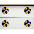 1.5 X 1.5 X 1.5 Ceramic Metal Multicolor 12 Pack Knob 1.5 X 1.5 X 1.5