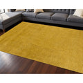 Homeroots Solid Color Modern Rectangle Area Rug