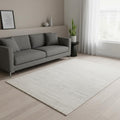 Homeroots Solid Color Modern Rectangle Area Rug 5 X 8