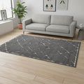 Homeroots Solid Color Modern Rectangle Area Rug 5 X 8