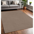 Homeroots Solid Color Modern Rectangle Area Rug 5 X 8