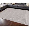 Homeroots Striped Modern Rectangle Area Rug