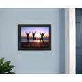 Homeroots Teamwork Black Framed Print Wall Art