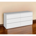 Homeroots Two Piece White Bedroom Set