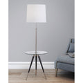 Hometrend Premier Tripod Glass Table Floor Lamp