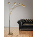 Hometrend Orbs 5 Light Arch Floor Lamp