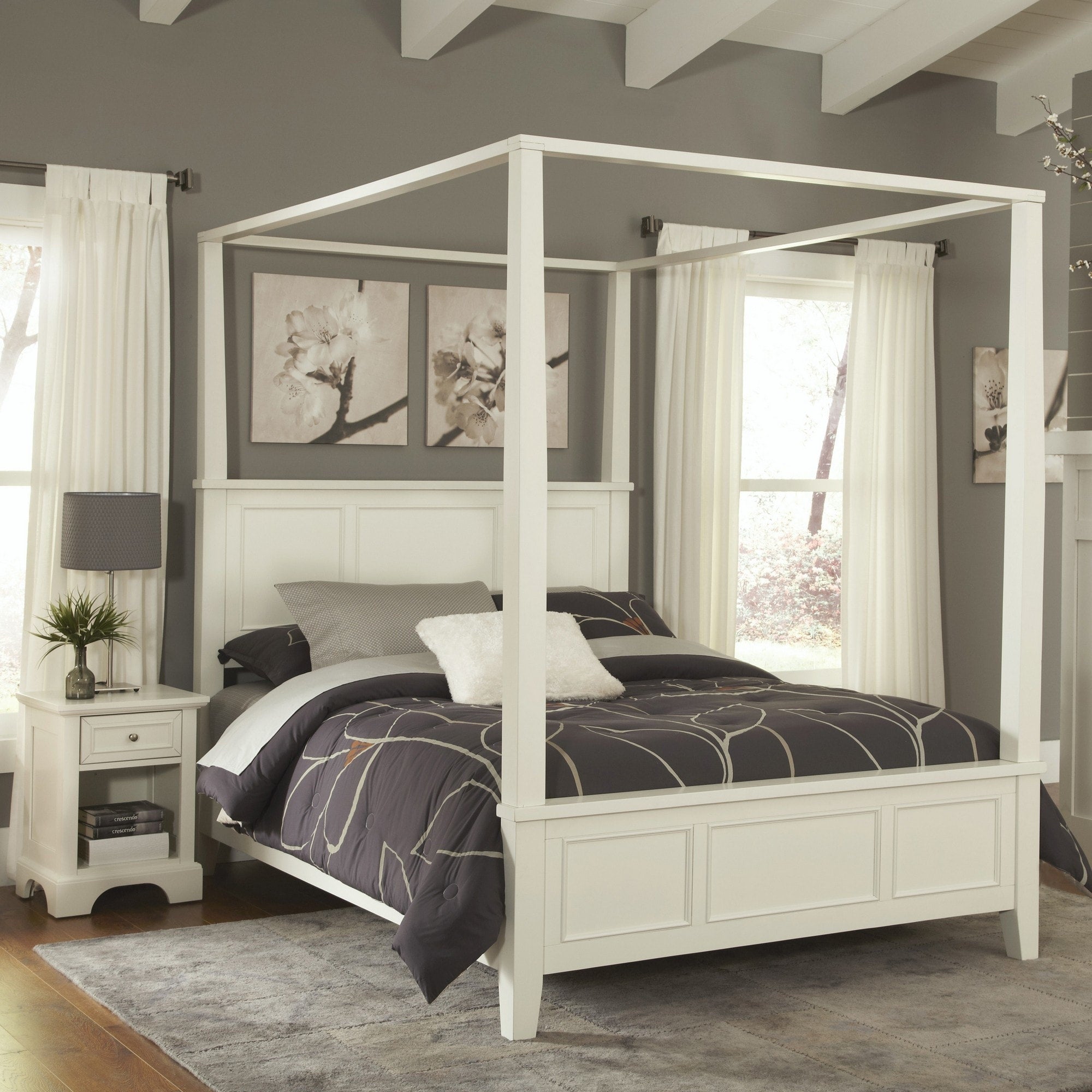 Copper Grove Solander Queen Canopy Bed