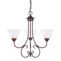 Capital Lighting Homeplace Collection 3 Light Bronze Chandelier