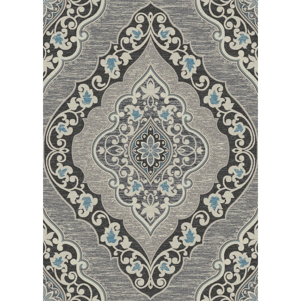 Hometown Amelia Gray Contemporary Area Rug 53 X 73