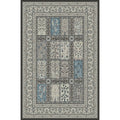 Hometown Eden Gray Traditional Panel 5X8 Area Rug 53 X77 53 X 73