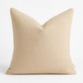 Homey Cozy Throw Pillow Soft Neutral Beige For Serene Sophisticated Set Of 2