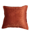Homey Cozy Velvet Throw Pillow Rose Copper Elegance With Soft Luster And Modern Warmth Set Of 2