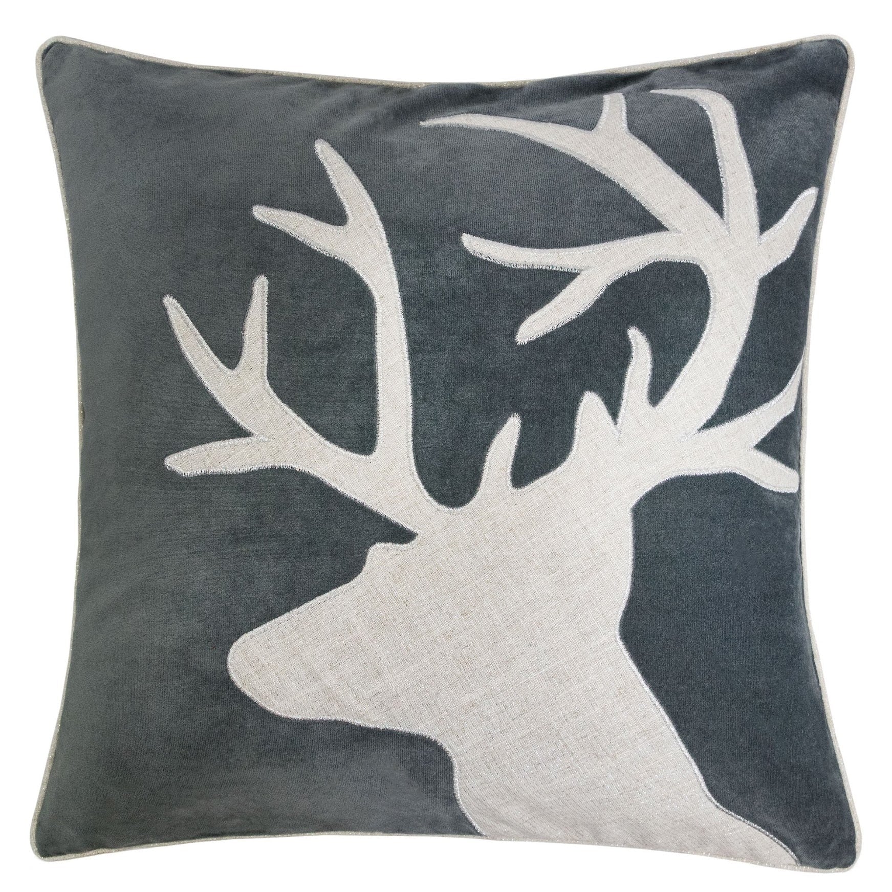 Homey Cozy Christmas Reindeer Throw Pillow Cover Insert