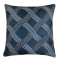 Homey Cozy Dotted Line Embroidery Throw Pillow Cover Insert Set Of 2