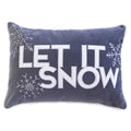 Homey Cozy Embroidery Christmas Holiday Throw Pillow Cover Insert