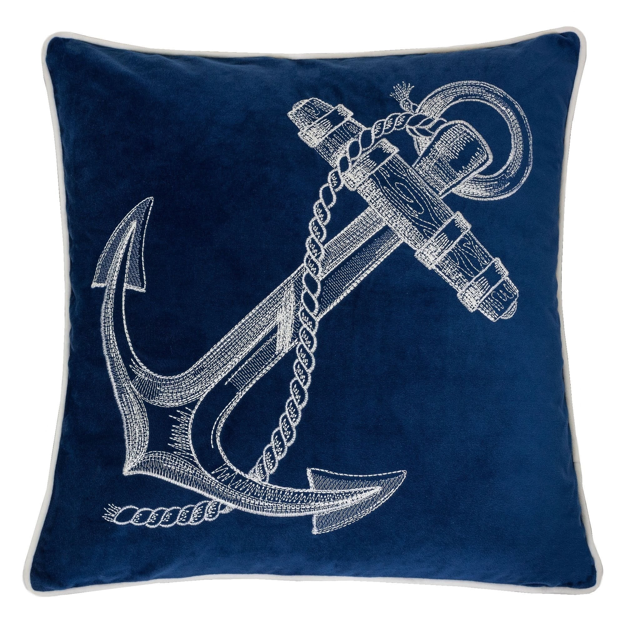 Homey Cozy Embroidery Squarethrow Pillow Cover Insert Set Of 2