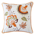 Homey Cozy Embroidery Throw Pillow Cover Insert Set Of 2