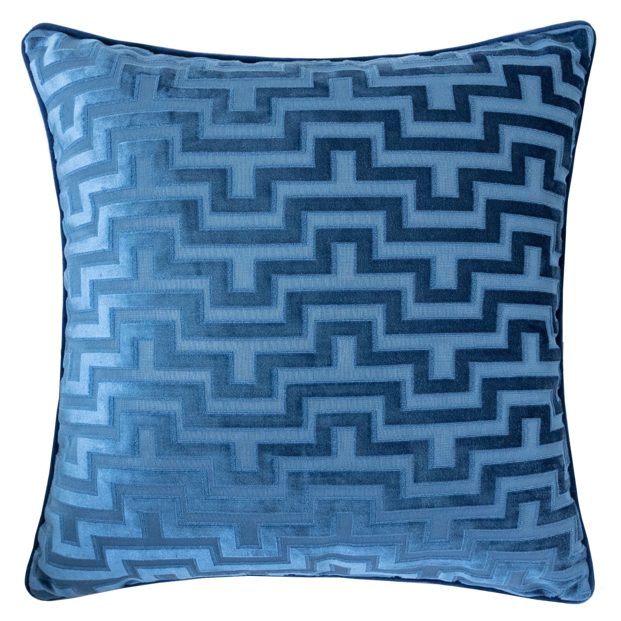 Homey Cozy Heavy Cut Velvet Throw Pillow Cover Insert Set Of 2
