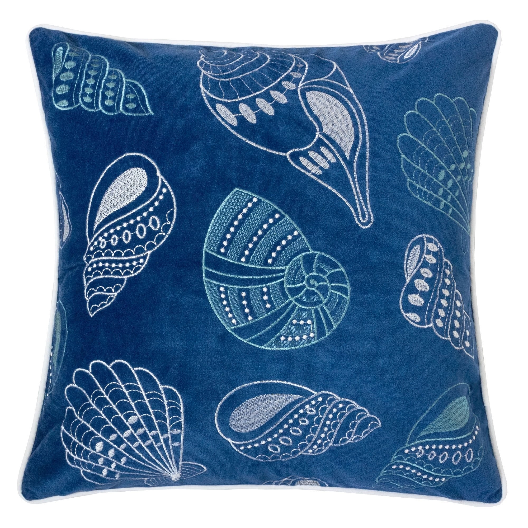 Homey Cozy Seahorse Coral Shell Anchor Throw Pillow Cover Insert
