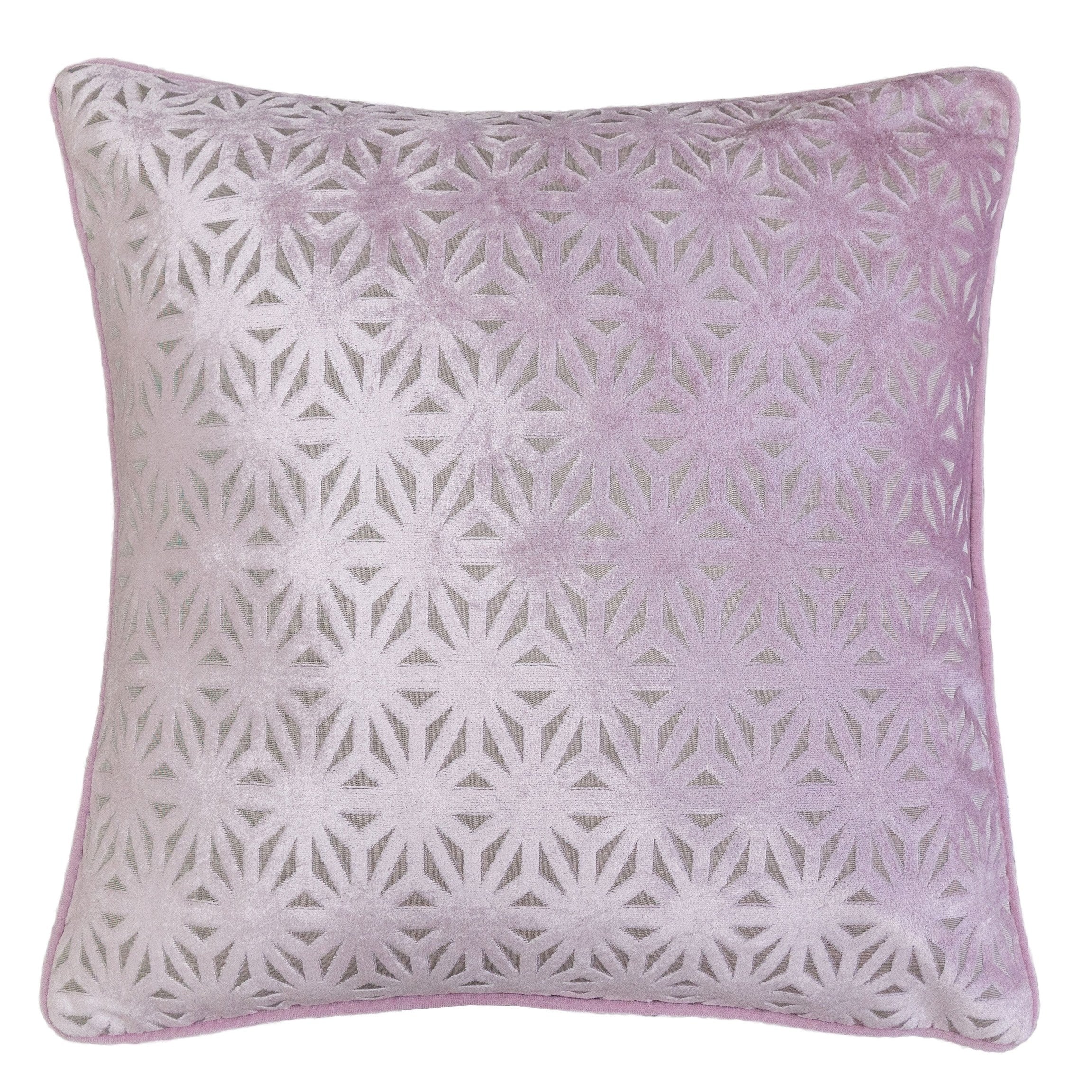 Homey Cozy Star Velvet Solid Throw Pillow Cover Insert