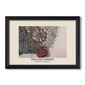 Honeysuckle 1874 William Morris Custom Framed Canvas