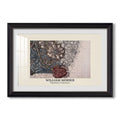 Honeysuckle 1874 William Morris Custom Framed Print