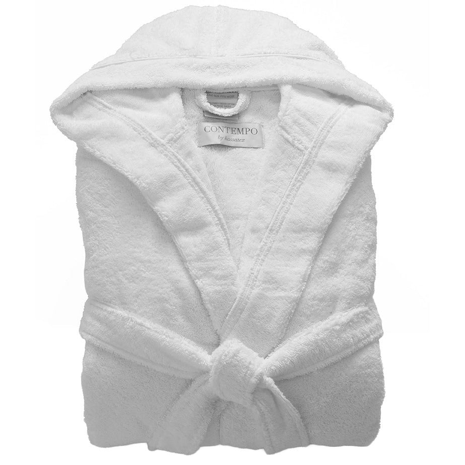 Hooded Turkish Cotton Bath Robe