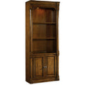 Hooker Furniture 5323 10446 34 Wide Poplar Wood Shelving Unit From The Tynecastle Collection Warm Chestnut