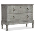 Hooker Furniture 5750 90017 3 Verbena 40 Wide 2 Drawer Poplar Wood Nightstand From The Boheme Collection Stonewash