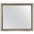 Hooker Furniture 5990 90004 Multi Elixir 42 X 36 Rectangular Beveled Rubberwoo Serene Gray Beige