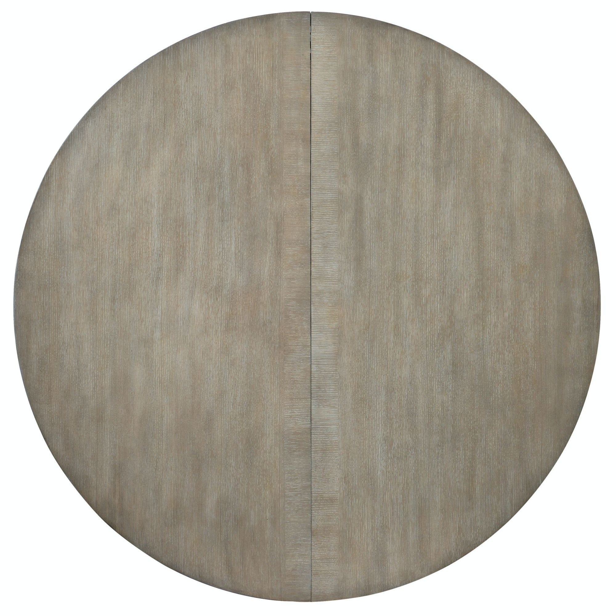 Hooker Furniture 6050 75203 48 Diameter Oak And Rubberwood Dining Table From The Affinity Collection Greige