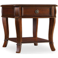 Hooker Furniture 281 80 113 28 Long Hardwood End Table From The Brookhaven Collection Medium Cherry