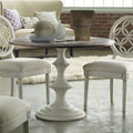 Hooker Furniture 638 75007 42 Diameter Hardwood Dining Table From The Melange Brynlee Collection Walnut With White