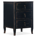 Hooker Furniture 5805 90115 Ciao Bella 20 Wide Vintage Telephone Distressed Black
