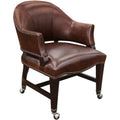 Hooker Furniture Gc100 086 Leather Office Chair From The Joker Collection Isadora Nut