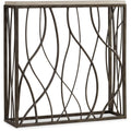 Hooker Furniture 5373 85001 40 Long Metal And Marble Console Table From The Tubular Collection Vintage Steel