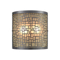 Hooper 8 High 2 Light Outdoor Sconce Oil Rubbed Bronze 8 Inch Tall