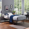 Brown Horizon Stainless Steel Bed Frame